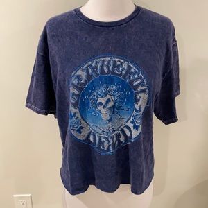 Junk Food Vintage Style Grateful Dead Crop Tee